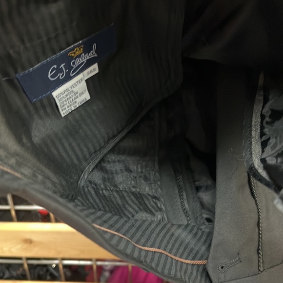 NWT,EJ Samuel Black Tuxedo two button  (TUX102) black - Picture 14 of 17